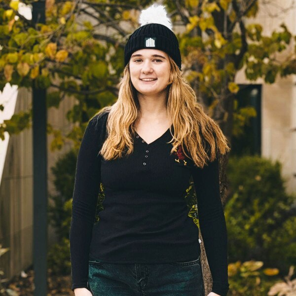 Antigua Women's Pennant Cy Black FA26 Long Sleeve T-Shirt